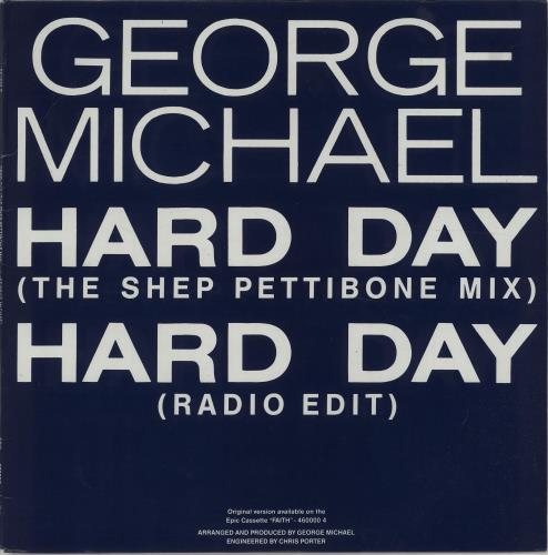 e Michael　Hard Day REMIXES　貴重 CD George Michael Hard Day Australian 12